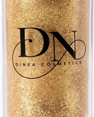 Close-up of Dinea Signature Gloss, gold shade